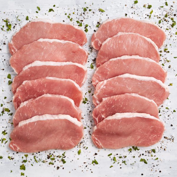 Pork Chops Thin Sliced 5lbs